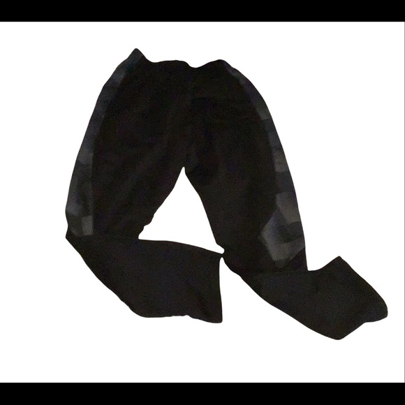 Boy’s pre worn good condition CB size 4T athletic joggers black reflective zip - Picture 5 of 12